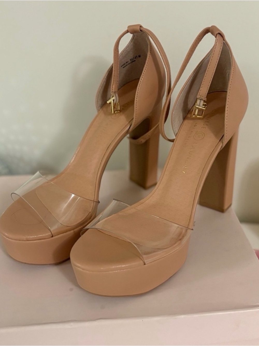 Chinese laundry pageant heels